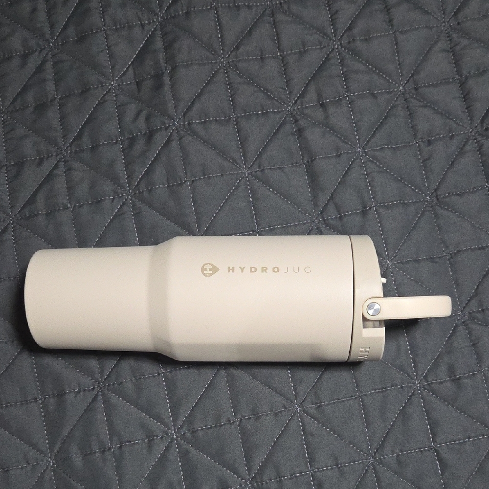 HydroJug Beige Water Bottle
